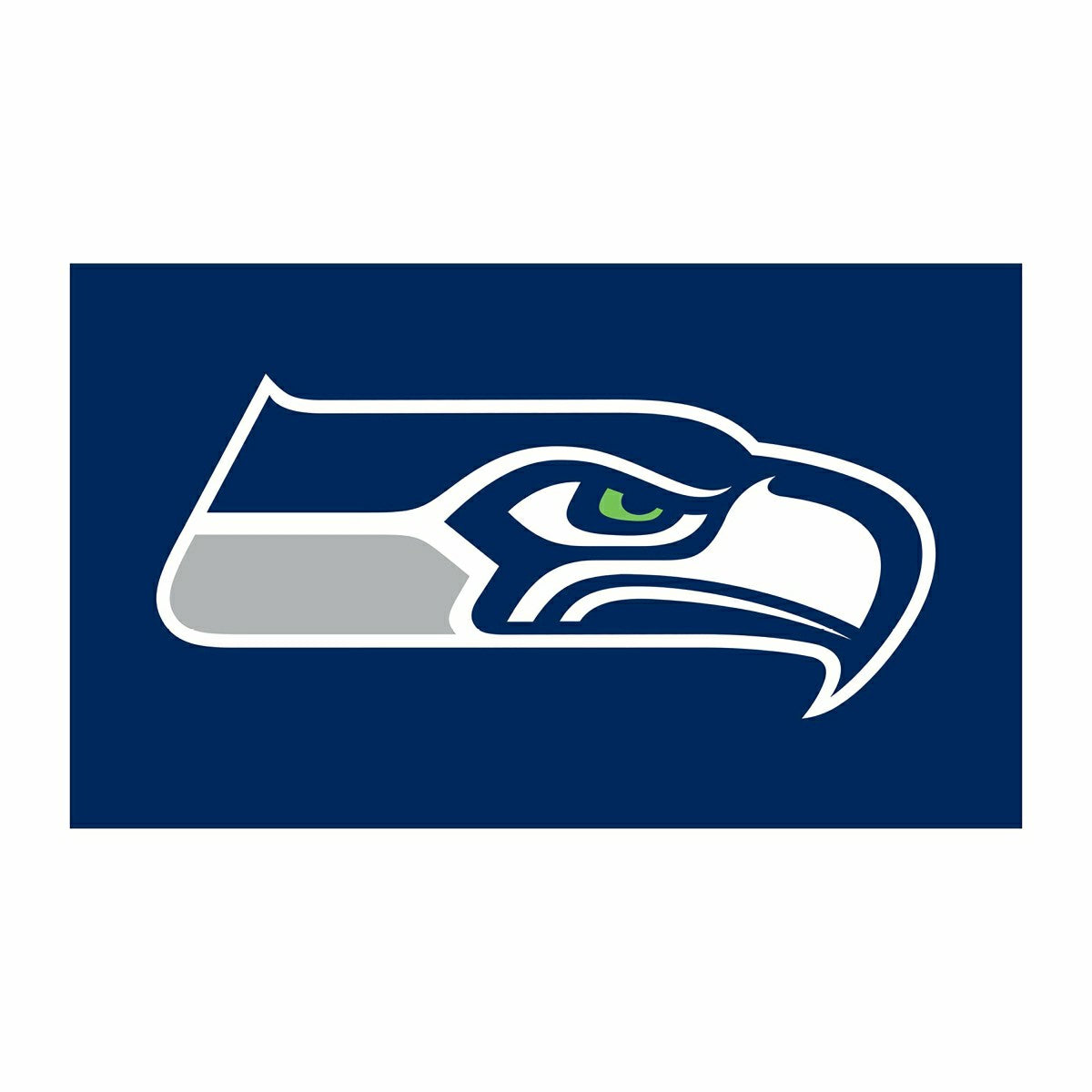 Full Color PVC Mat, 16" x 28", Seattle Seahawks - NFL
