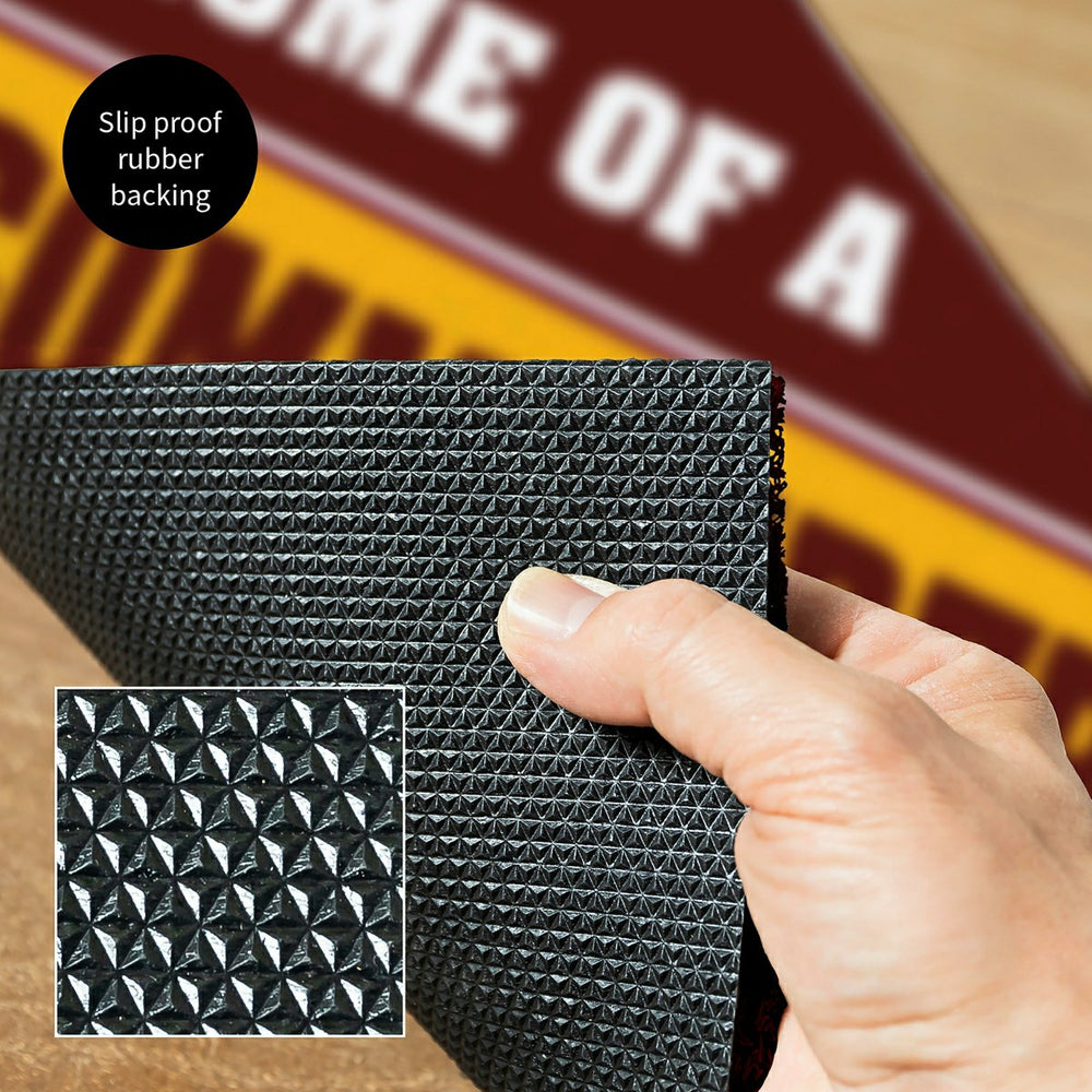 Washington Commanders, PVC Mat COLOR, Home of a Fan - NFL