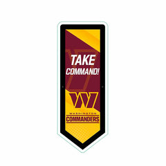 LED Wall Decor, Pennant, Washington Commanders - NFL Home
