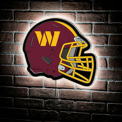 LED Wall Decor, Helmet, Washington Commanders - NFL Home