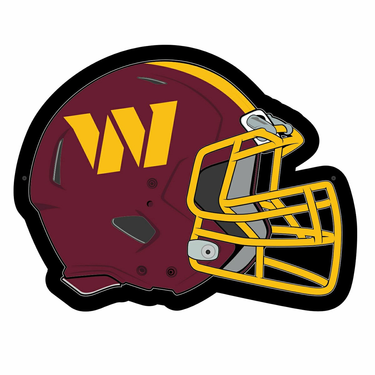 LED Wall Decor, Helmet, Washington Commanders - NFL Home
