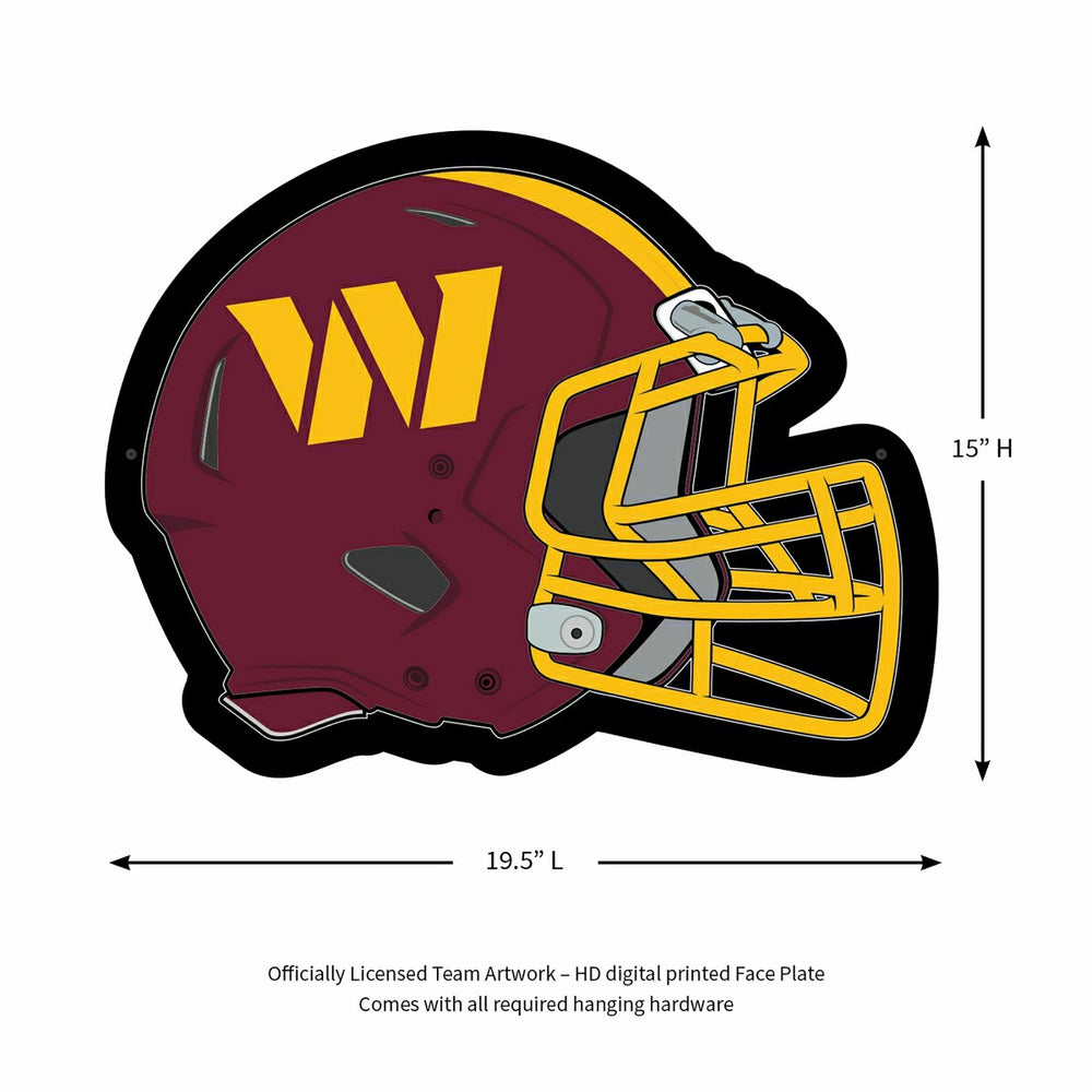 LED Wall Decor, Helmet, Washington Commanders - NFL Home