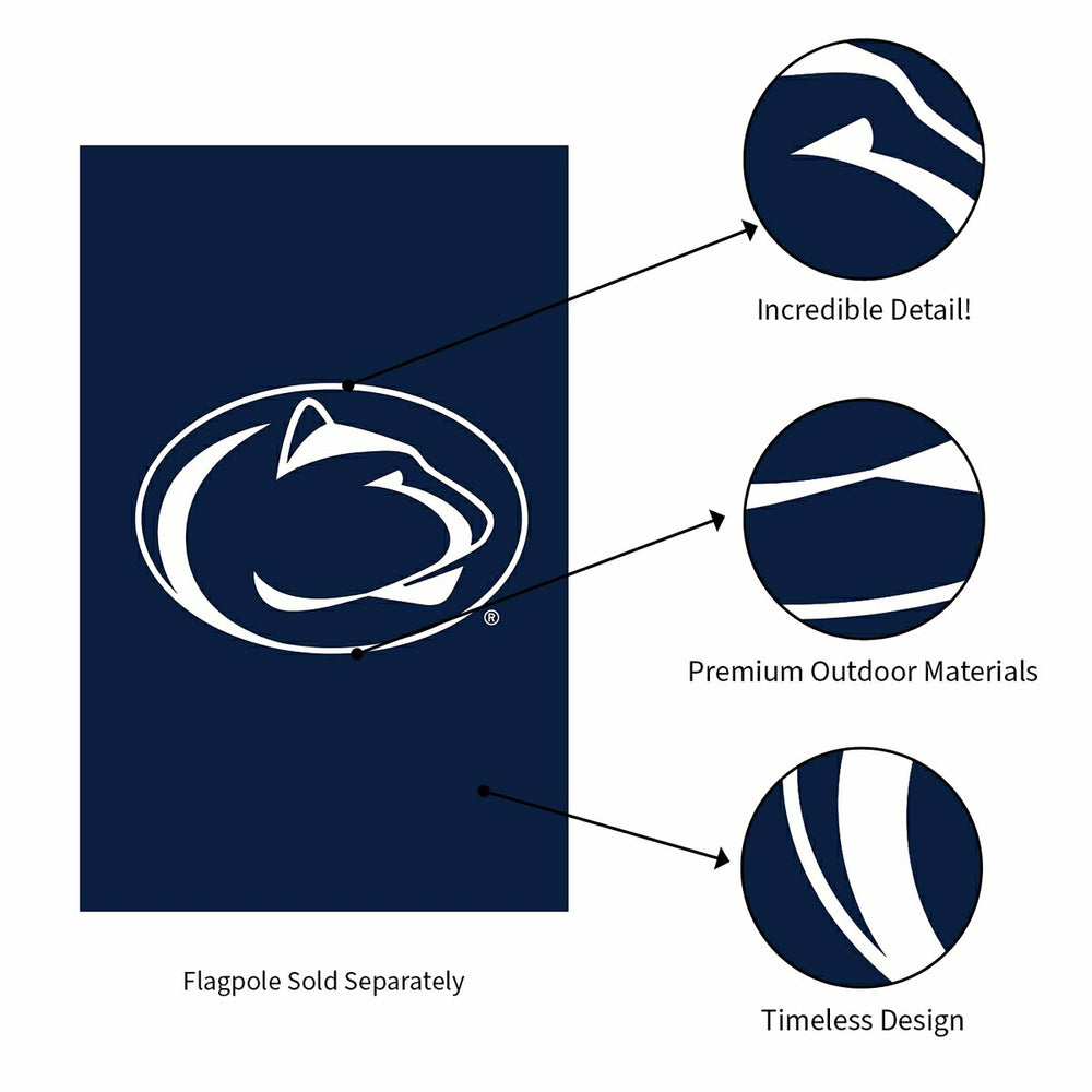 Applique Flag, Reg, Penn State - Home Collegiate