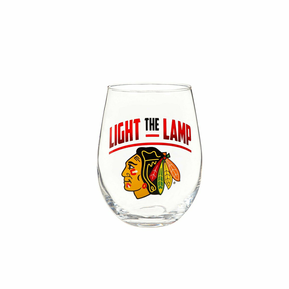 Stemless 17OZ Glass & Tankard 16OZ Gift Set, Chicago Blackhawks - NHL Home