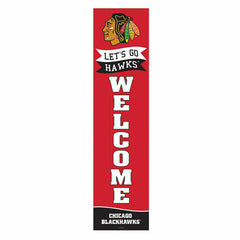 Chicago Blackhawks Large Single Sided Leaner, 46" - NHL Home