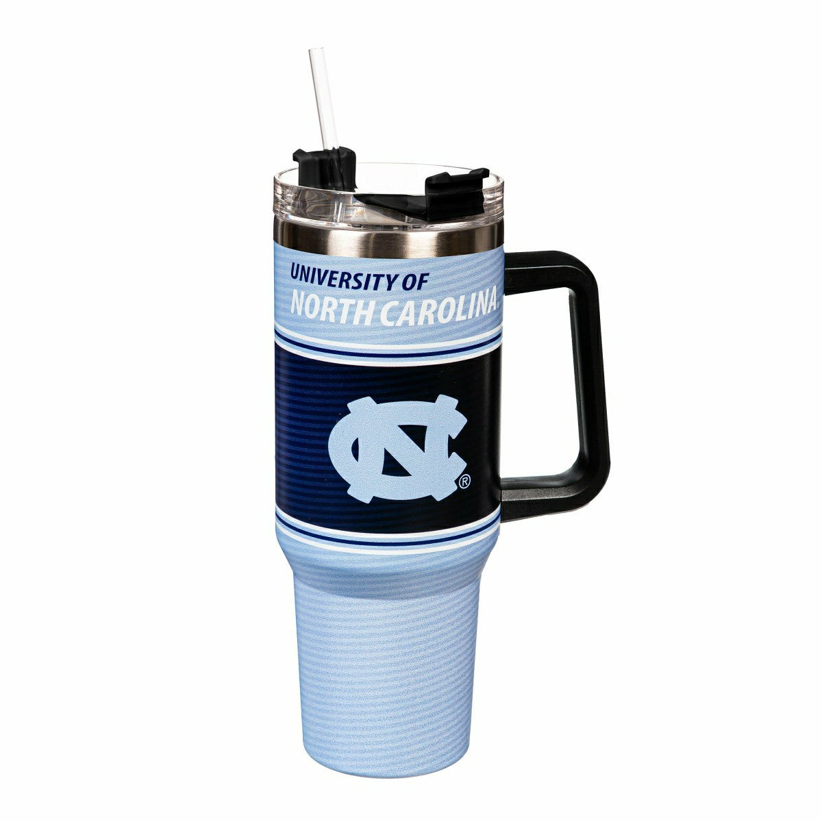 40oz Stainless Steel Canyon Cup w/ Straw, University of North Carolina - Home Collegiate
