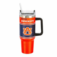 40oz Stainless Steel Canyon Cup w/ Straw, Auburn University - Home Collegiate