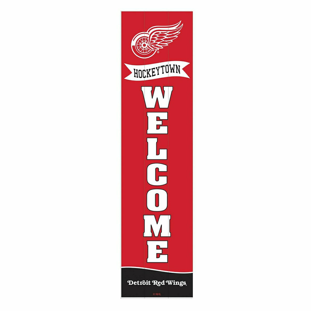 Detroit Red Wings Large Single Sided Leaner, 46" - NHL Home
