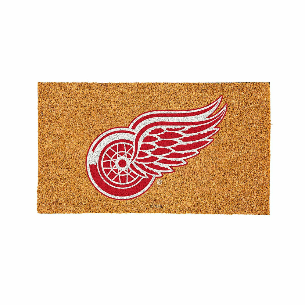 Coir Mat, 16"x28", Detroit Red Wings - NHL