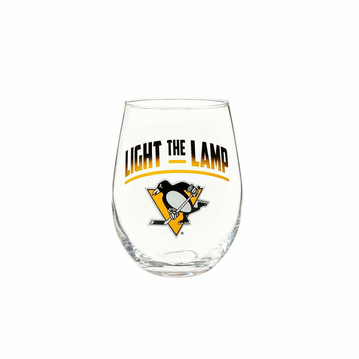 Stemless 17OZ Glass & Tankard 16OZ Gift Set, Pittsburgh Penguins - Home NHL