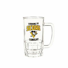 Stemless 17OZ Glass & Tankard 16OZ Gift Set, Pittsburgh Penguins - Home NHL
