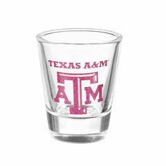 Texas A&M 4-Piece Ceramic and Glass 2oz. Shot Glass Set - Home Collegiate