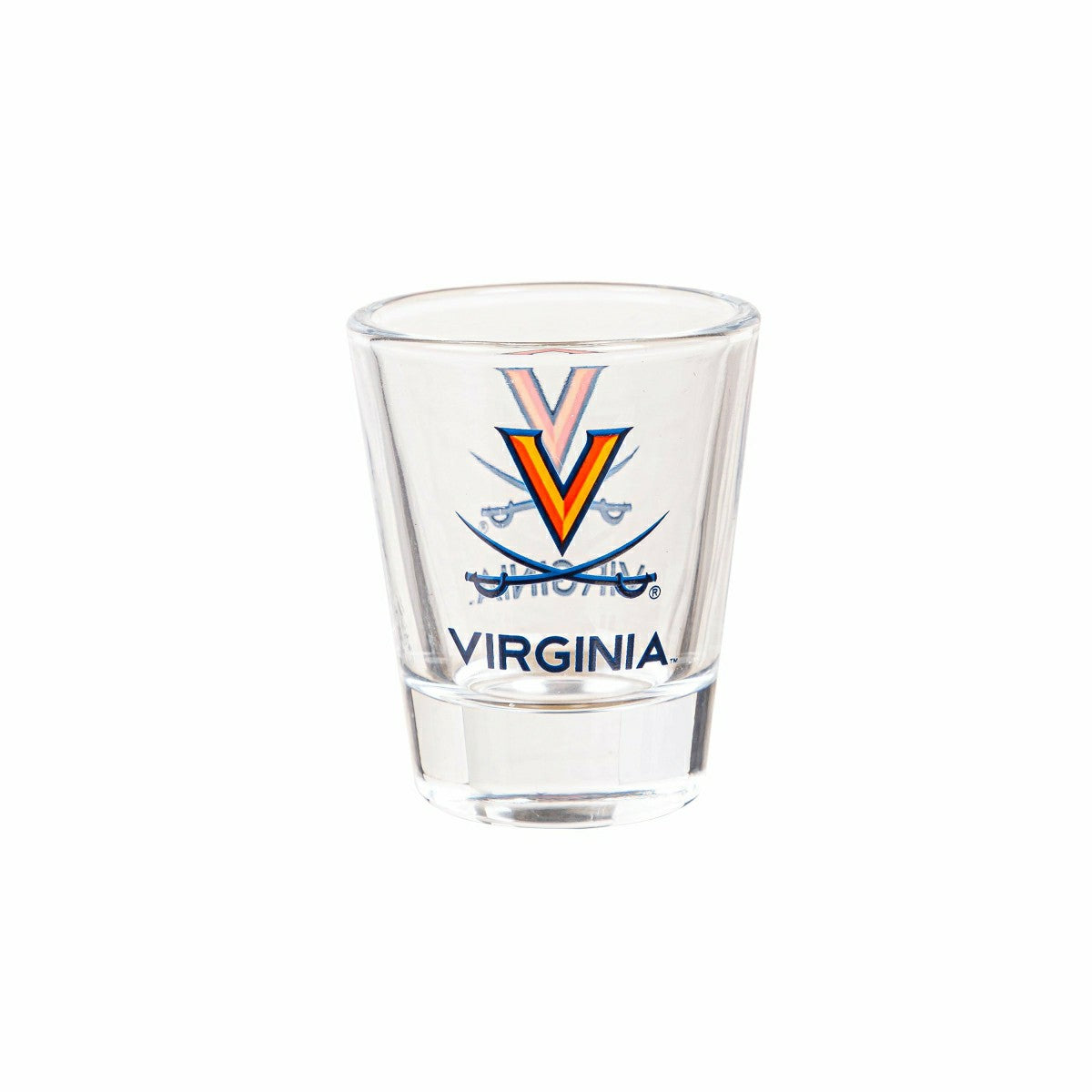 University of Virginia 4-Piece Ceramic and Glass 2oz. Shot Glass Set - Home Collegiate