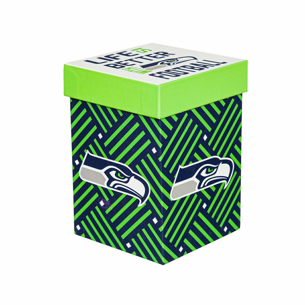 Glass Tankard Cup, with Gift Box, Seattle Seahawks - Home NFL