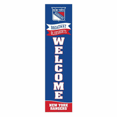 New York Rangers Large Single Sided Leaner, 46" - NHL Home
