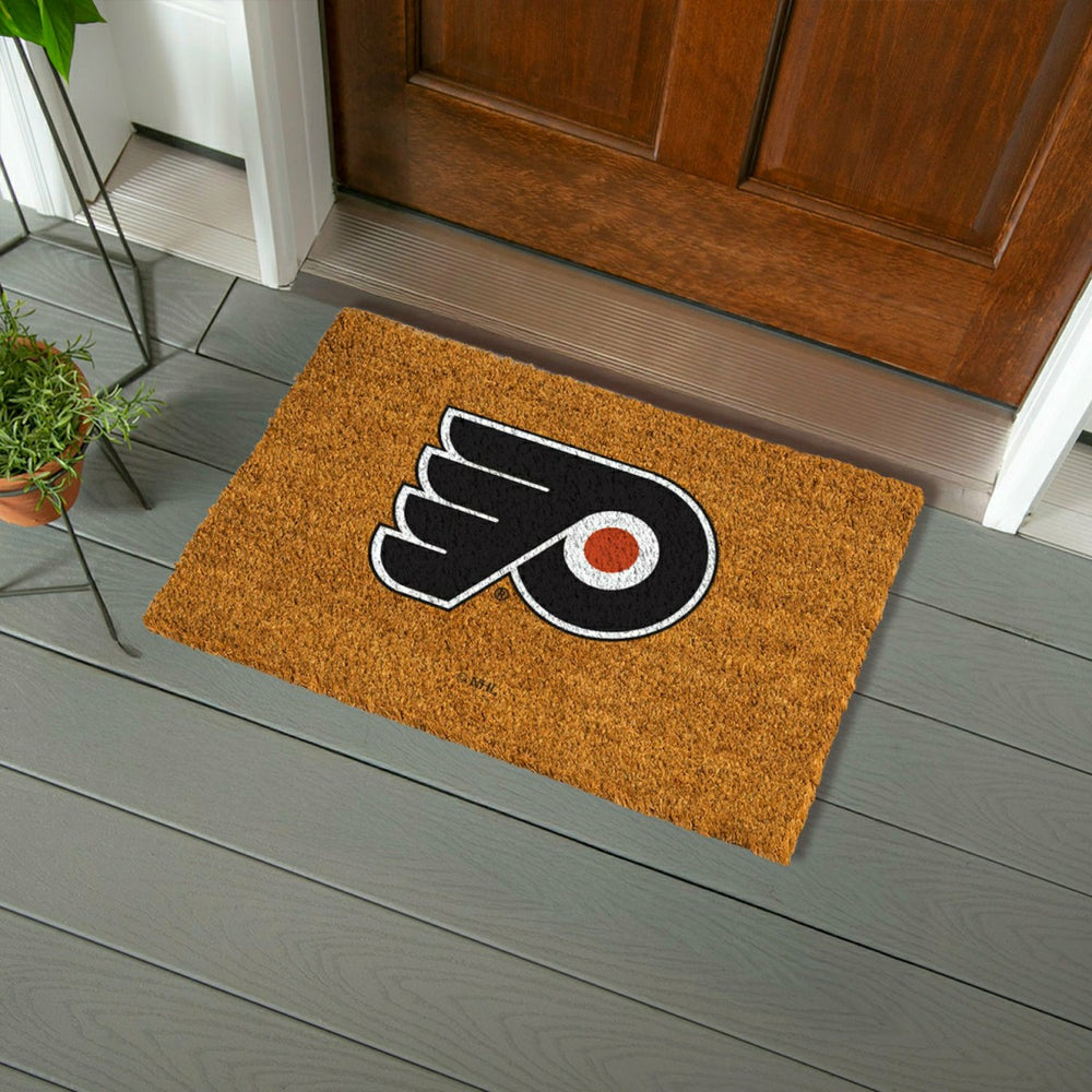 Coir Mat, 16"x28", Philadelphia Flyers - NHL