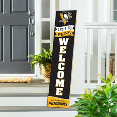 Pittsburgh Penguins Large Single Sided Leaner, 46" - NHL Home