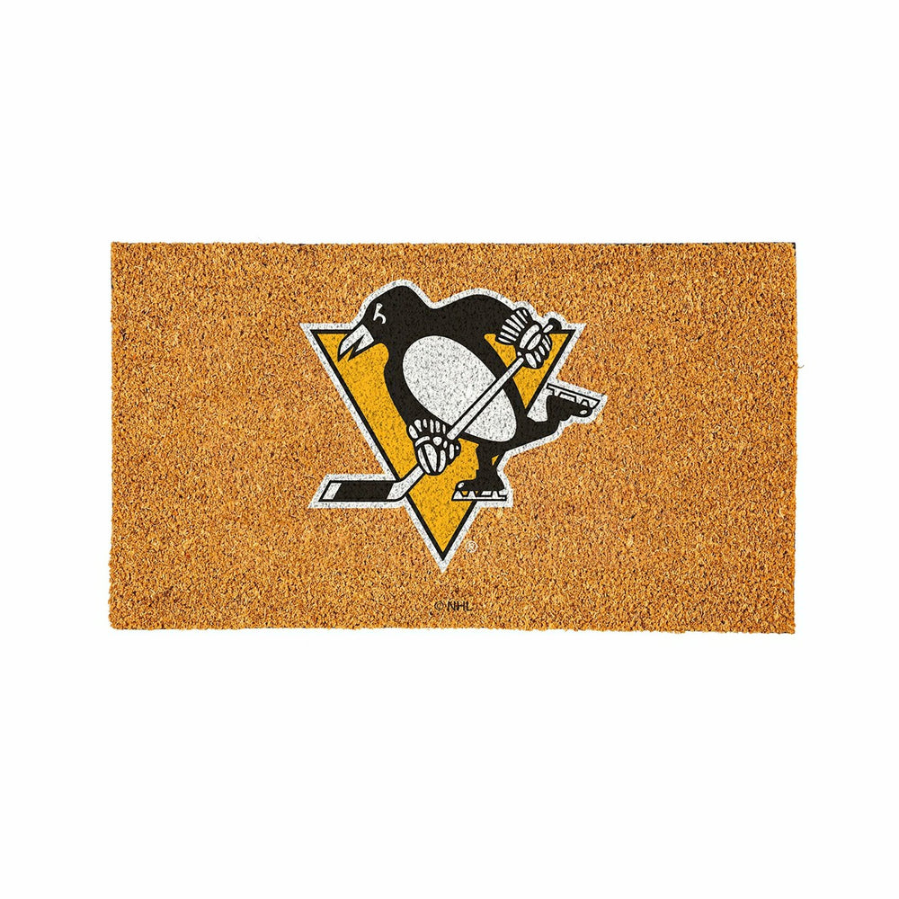 Coir Mat, 16"x28", Pittsburgh Penguins - NHL