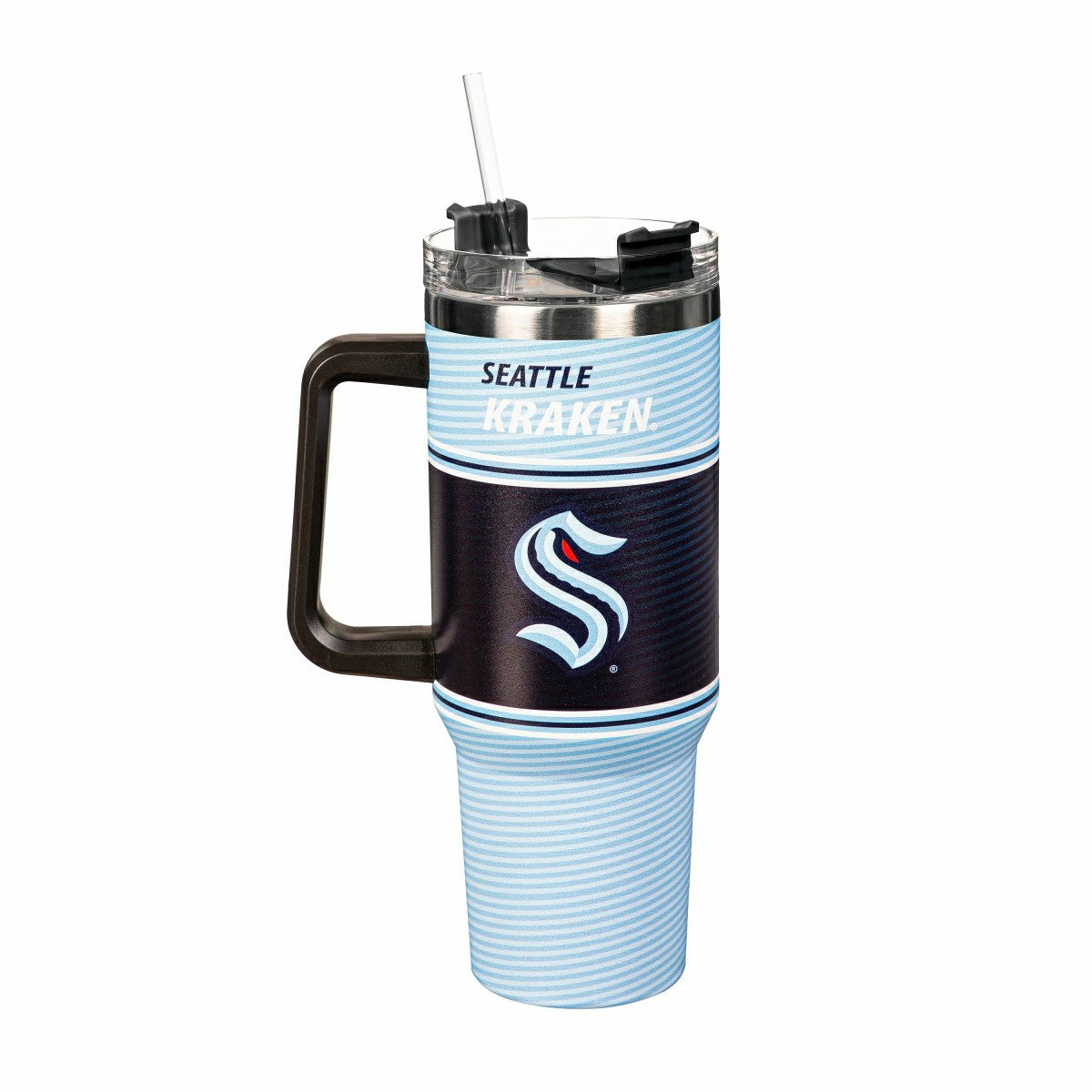 40oz Stainless Steel Canyon Cup w/ Straw, Seattle Kraken - NHL Home