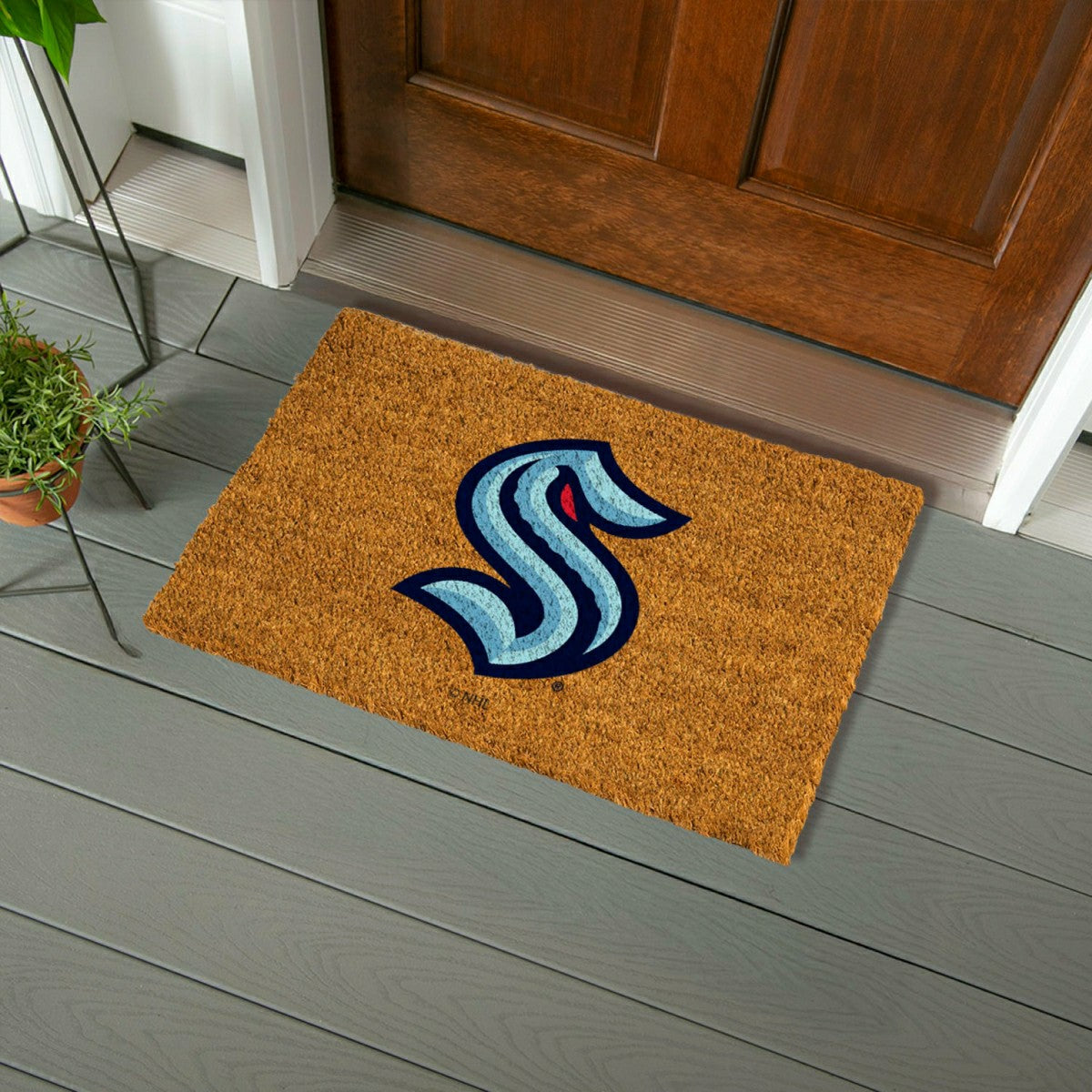 Coir Mat, 16"x28", Seattle Kraken - NHL