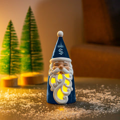 Seattle Kraken Santa LED Statuary, 8" - NHL Home
