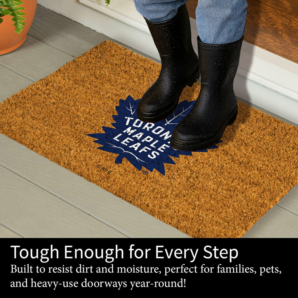 Coir Mat, 16"x28", Toronto Maple Leafs - NHL