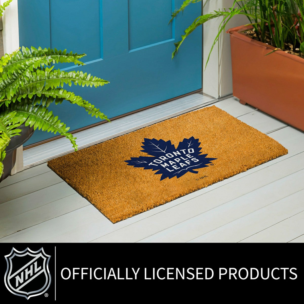 Coir Mat, 16"x28", Toronto Maple Leafs - NHL