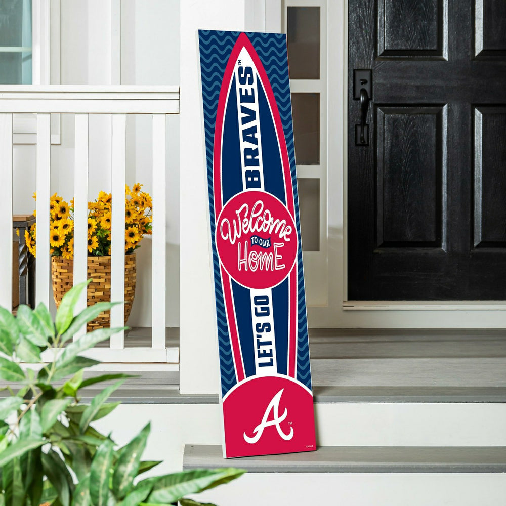 Atlanta Braves Summer Seasonal Surfboard ECM Exclusive 47" Single Side - MLB Home