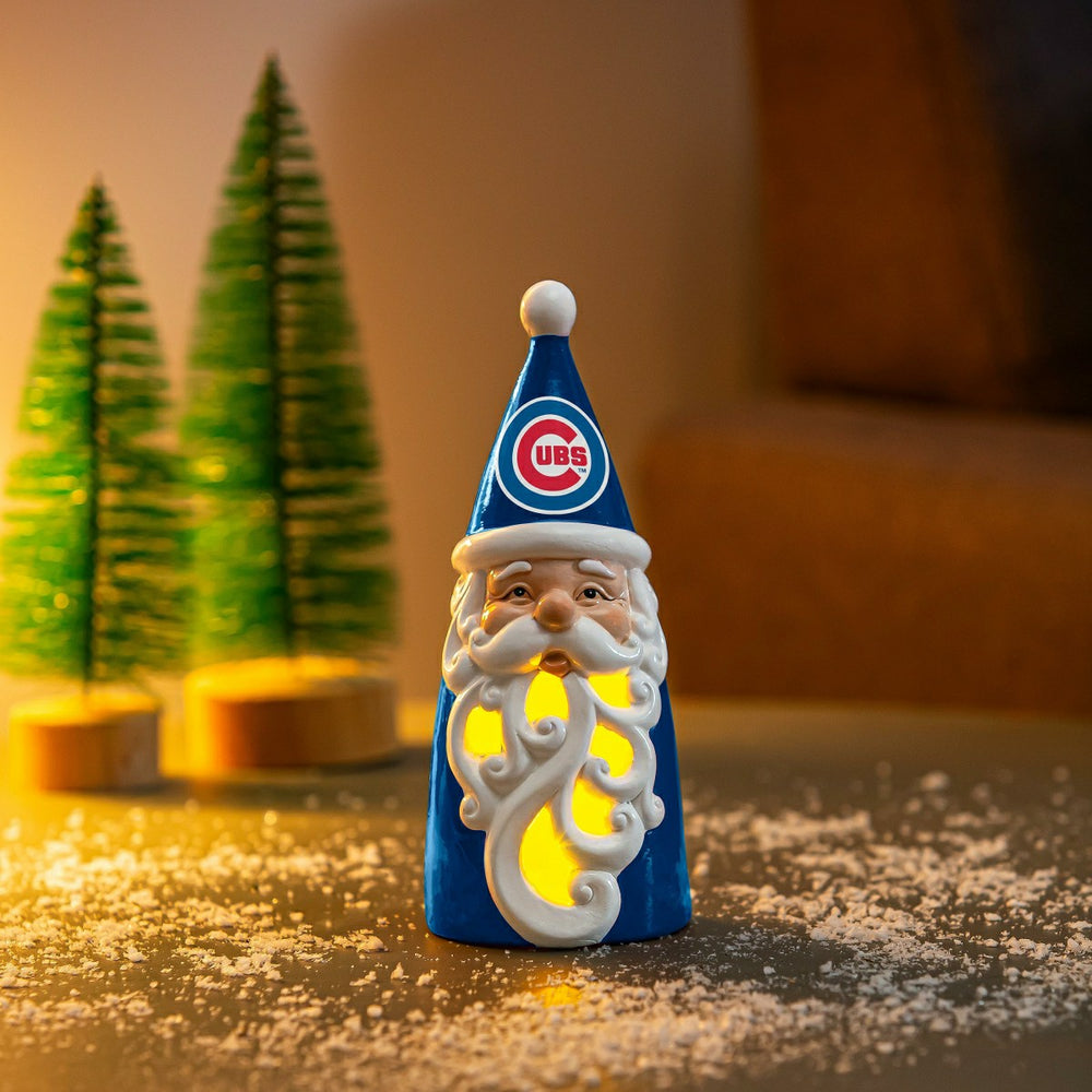 Chicago Cubs Santa LED Statuary, 8" - MLB Home