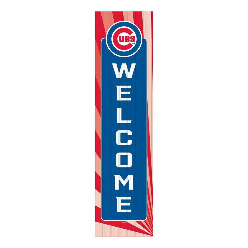 Chicago Cubs, Summer Seasonal Leaner, 46" Single Sided - MLB Home