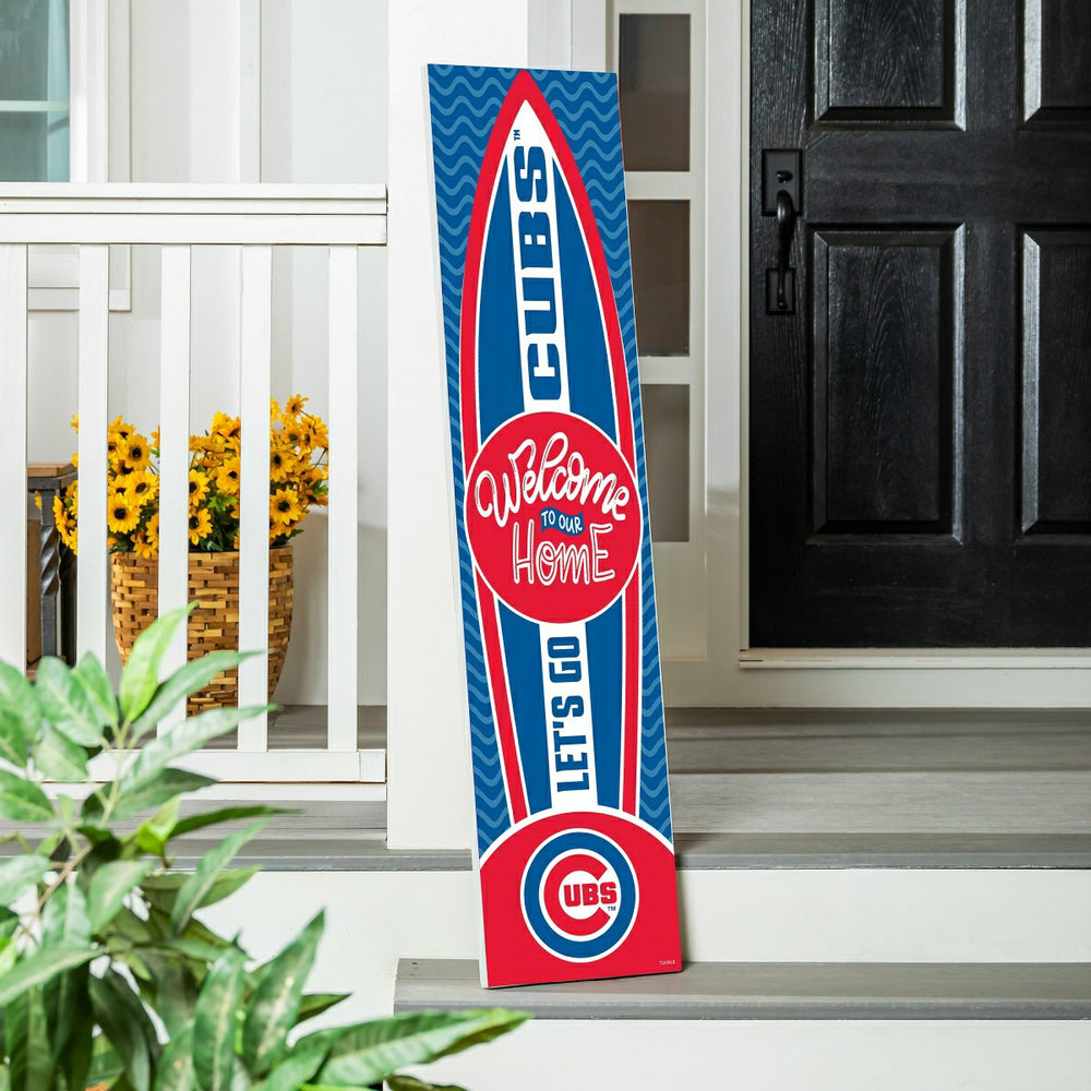 Chicago Cubs Summer Seasonal Surfboard ECM Exclusive 47" Single Sided  - MLB Home