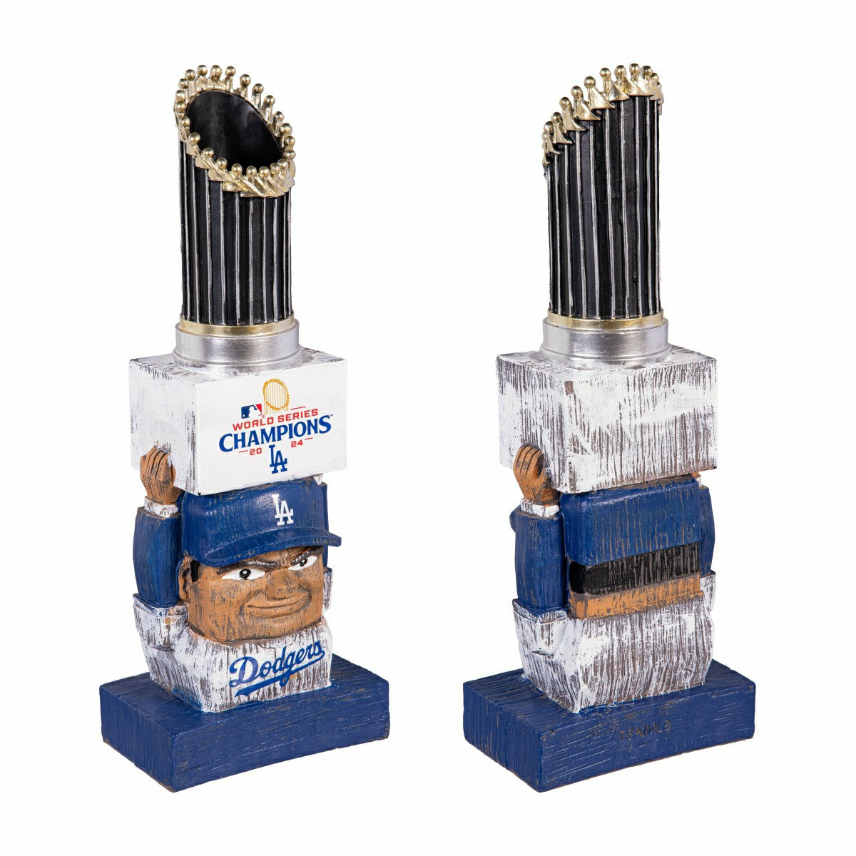 Los Angeles Dodgers Team Garden Statue, 2024 World Series Champions 20 - MLB Home