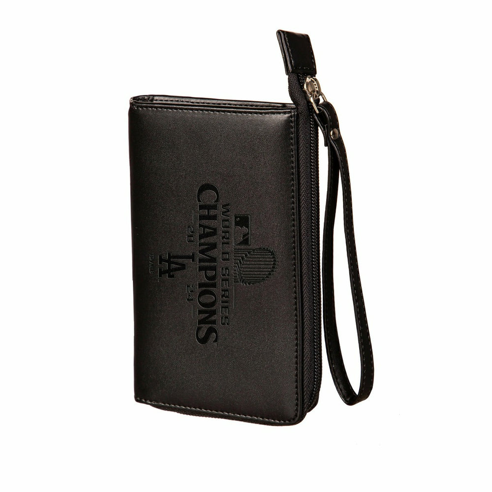 Los Angeles Dodgers Wristlet Wallet, Black, SC24 Champions - MLB Home