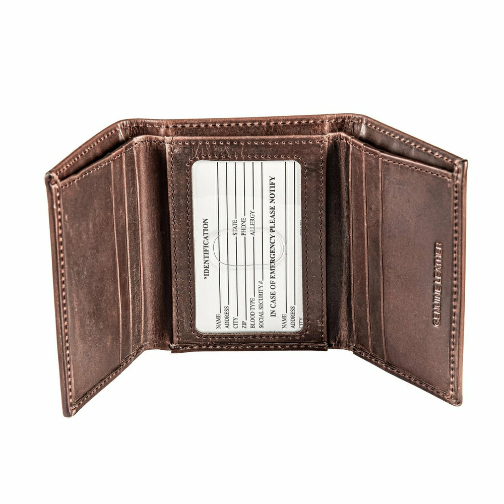 Los Angeles Dodgers Tri-Fold Wallet, Brown, World Series Champions 202 - MLB Home