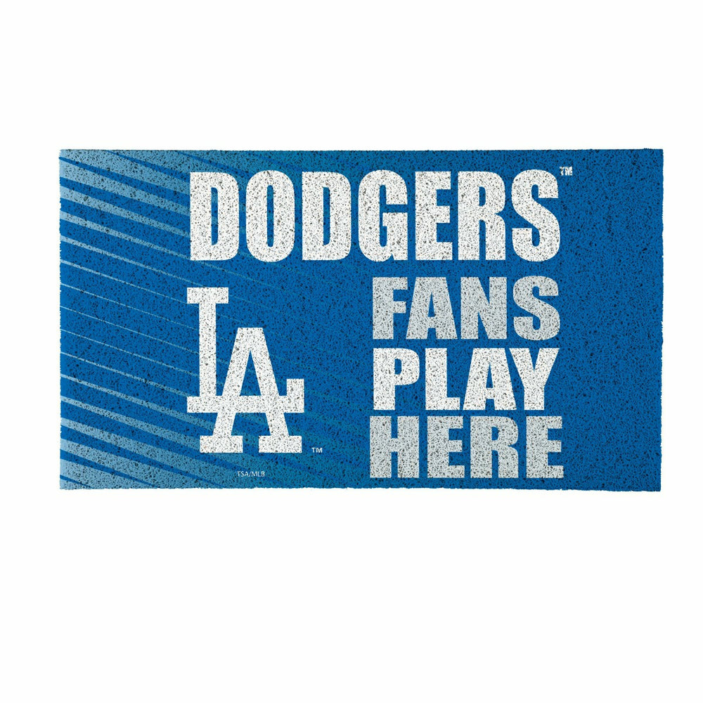 Los Angeles Dodgers Fan Mat, 28"x16" - MLB