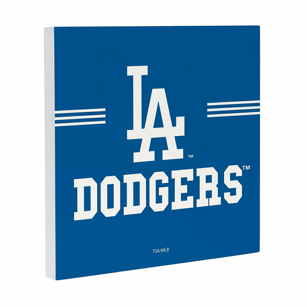Los Angeles Dodgers Wood Wall Sign, 12x12 - MLB Home
