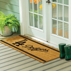 Los Angeles Dodgers Extra Large One Color Coir Mat, 60"x24" - MLB