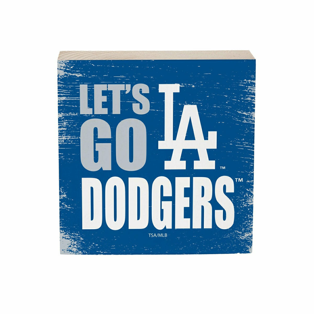 Los Angeles Dodgers Plock, Down Home Fans, 6x6 - MLB Home