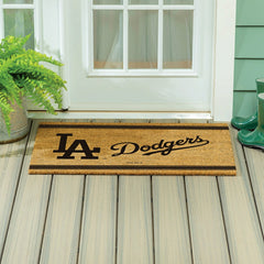 Los Angeles Dodgers Large One Color Coir Mat, 36"x24" - MLB
