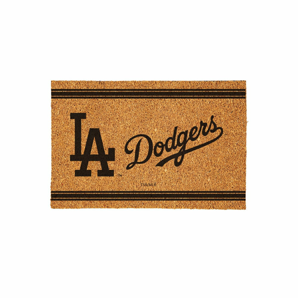 Los Angeles Dodgers Large One Color Coir Mat, 36"x24" - MLB