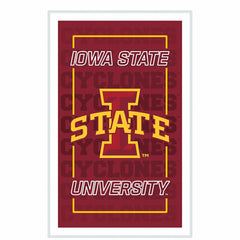 Iowa State University College Rectangle Neolite LED Decor - Sale Collegiate Home