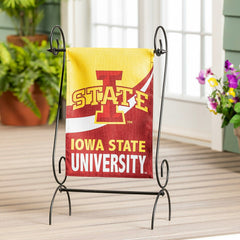 Iowa State University Burlap Flag GDN Size - Sale Collegiate Home