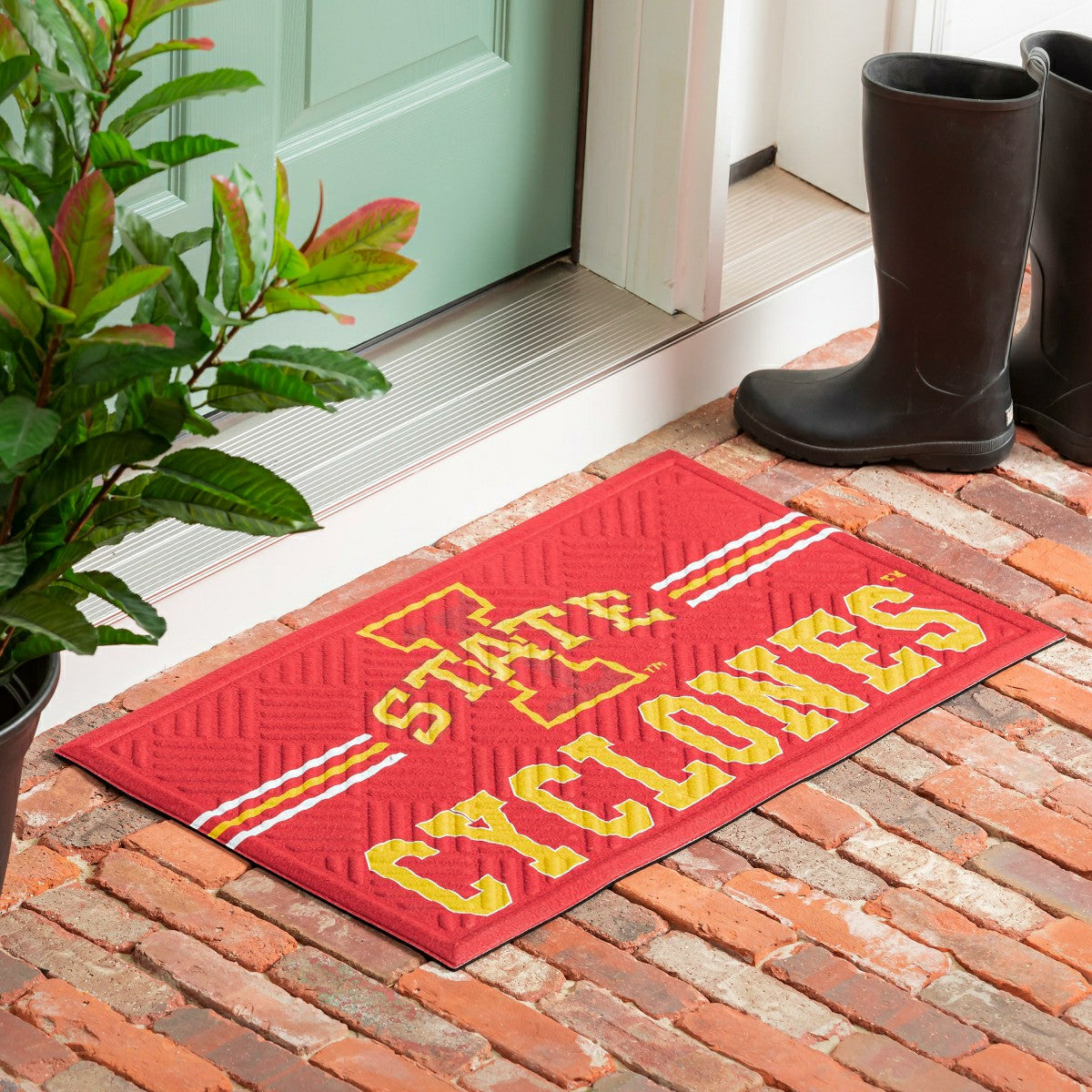 Embossed Mat, Cross Hatch, Iowa State University - Sale Collegiate