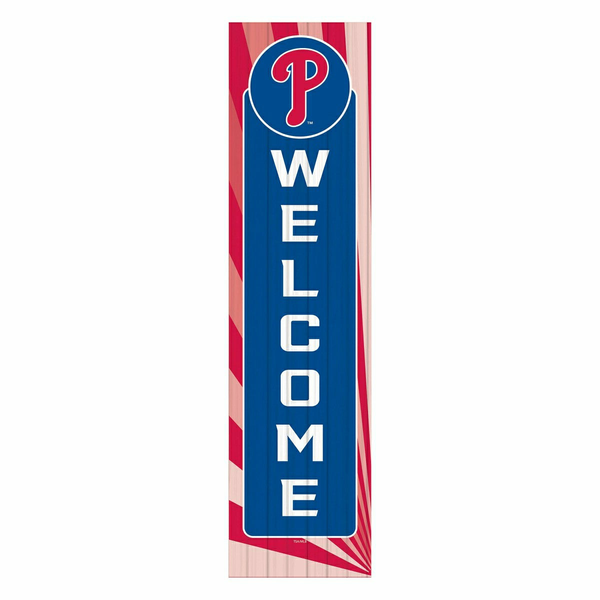 Philadelphia Phillies, Summer Seasonal Leaner, 46" Single Sided - MLB Home
