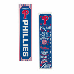 Philadelphia Phillies, Spring Seasonal Leaner, 46" Double Sided - MLB Home