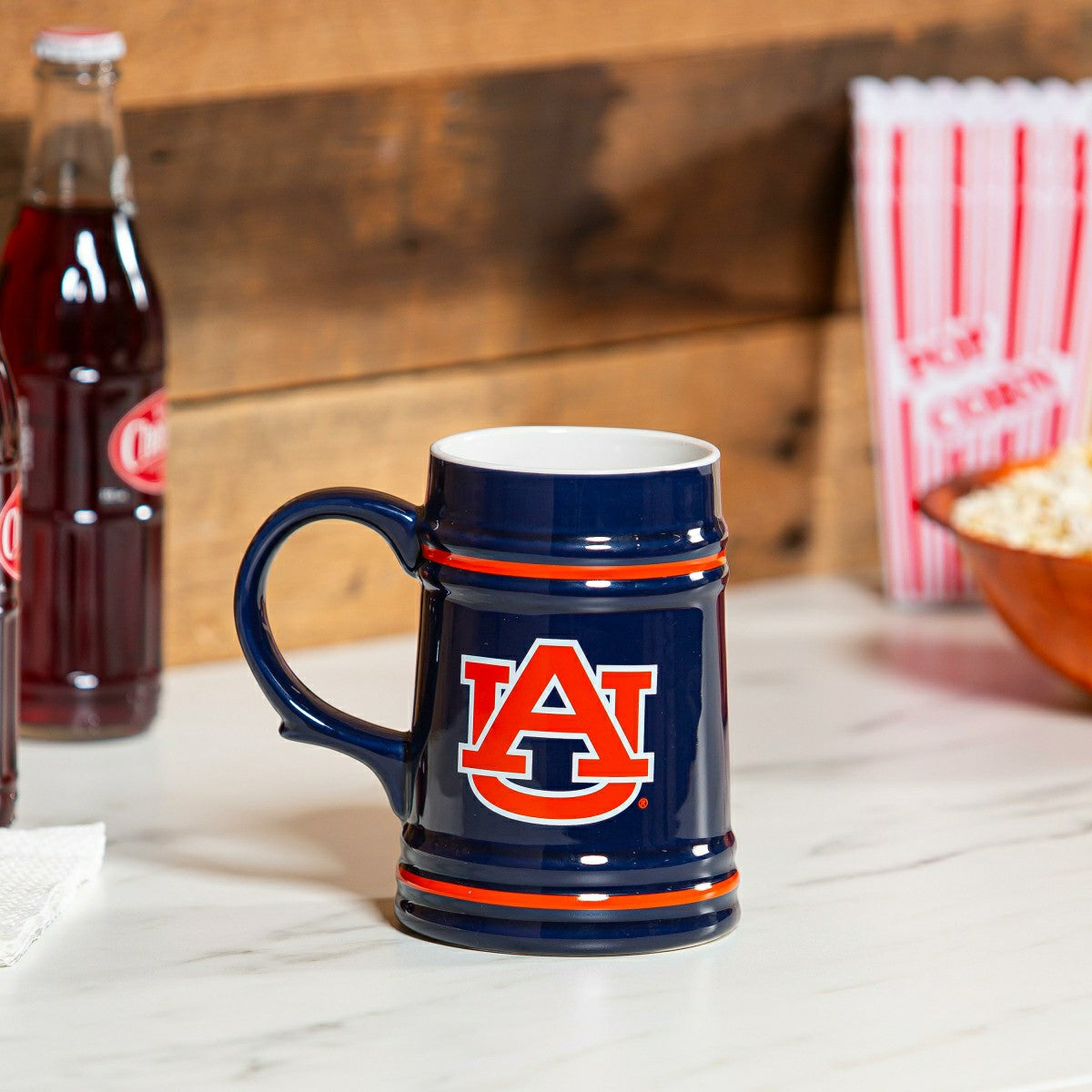 Auburn University Ceramic Stein Cup, 24oz - Collegiate Home