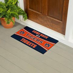 28" x 16" PVC Trapper Mat, Come Back with Tickets, Auburn University - Collegiate