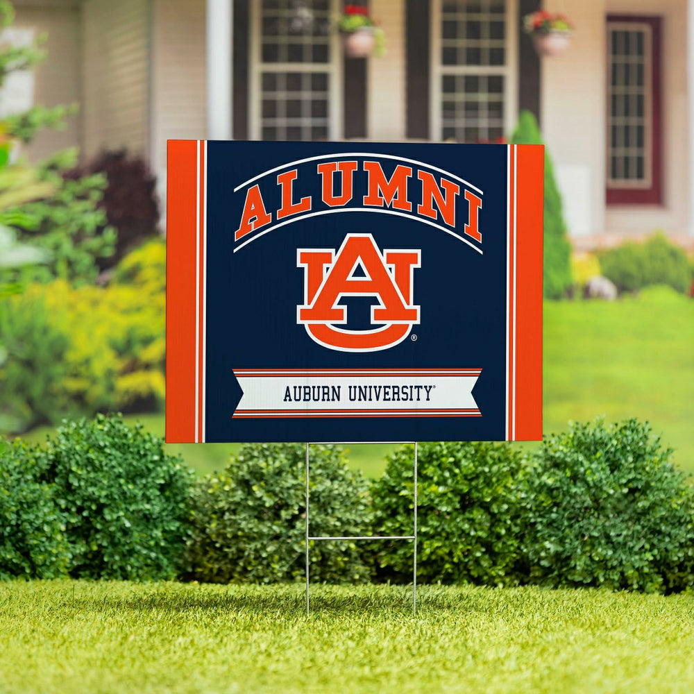 Auburn University Coroplast Yard Sign Alumni - Collegiate Home