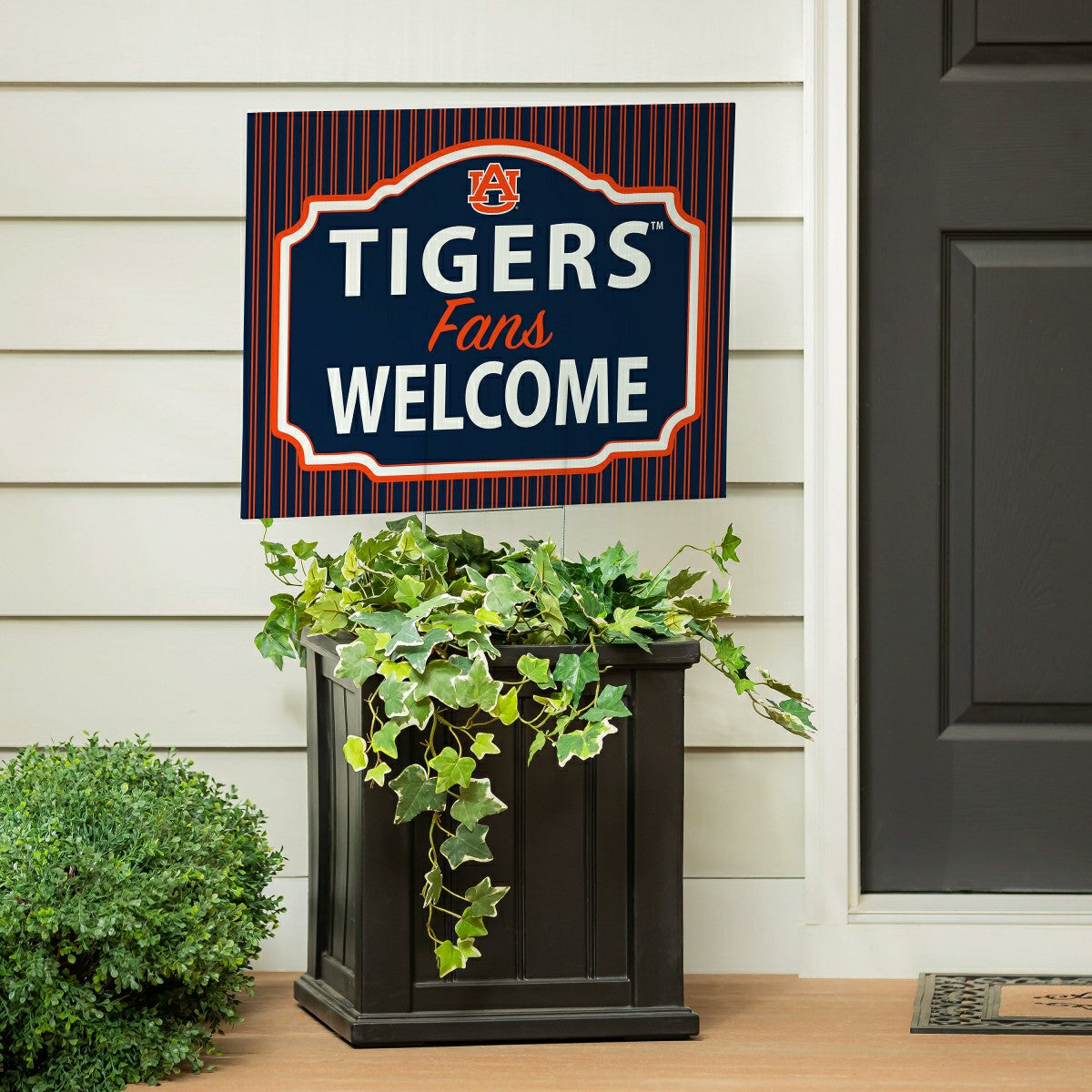 Auburn University Coroplast Yard Sign, "Fans Welcome" - Collegiate Home