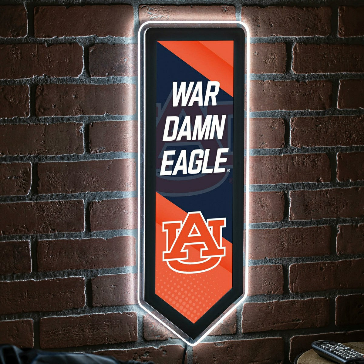 LED Wall Decor, Pennant, Auburn University - Collegiate Home
